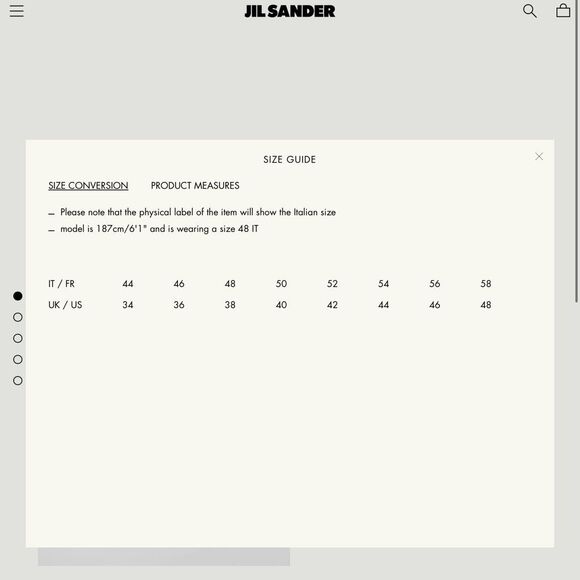 Jill Sander cotton contrast trim Sweater Size 44 navy blue made in Italy - Picture 10 of 10